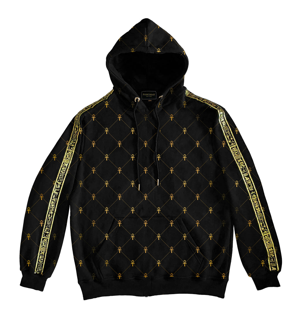 Black & Gold All Life Hoodie