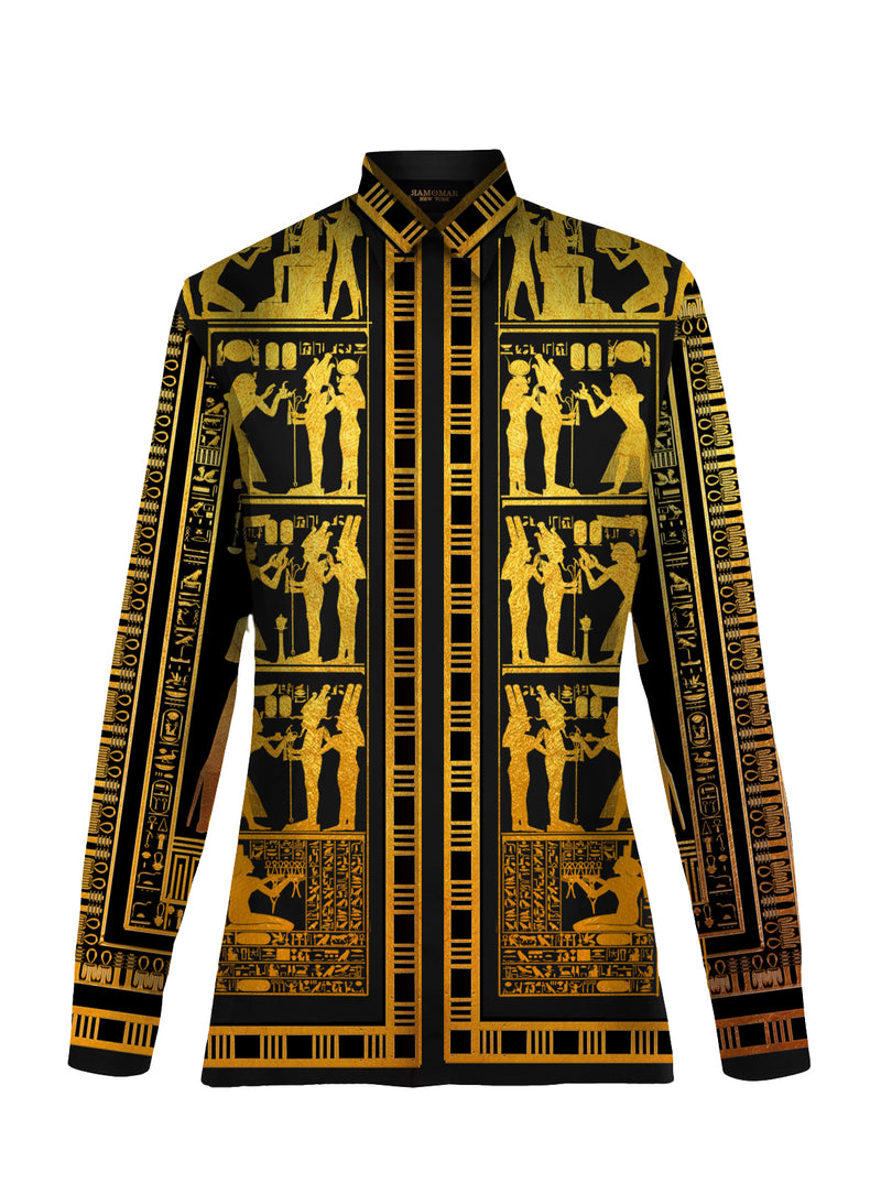 Golden Shrine of Asar Dress Shirt