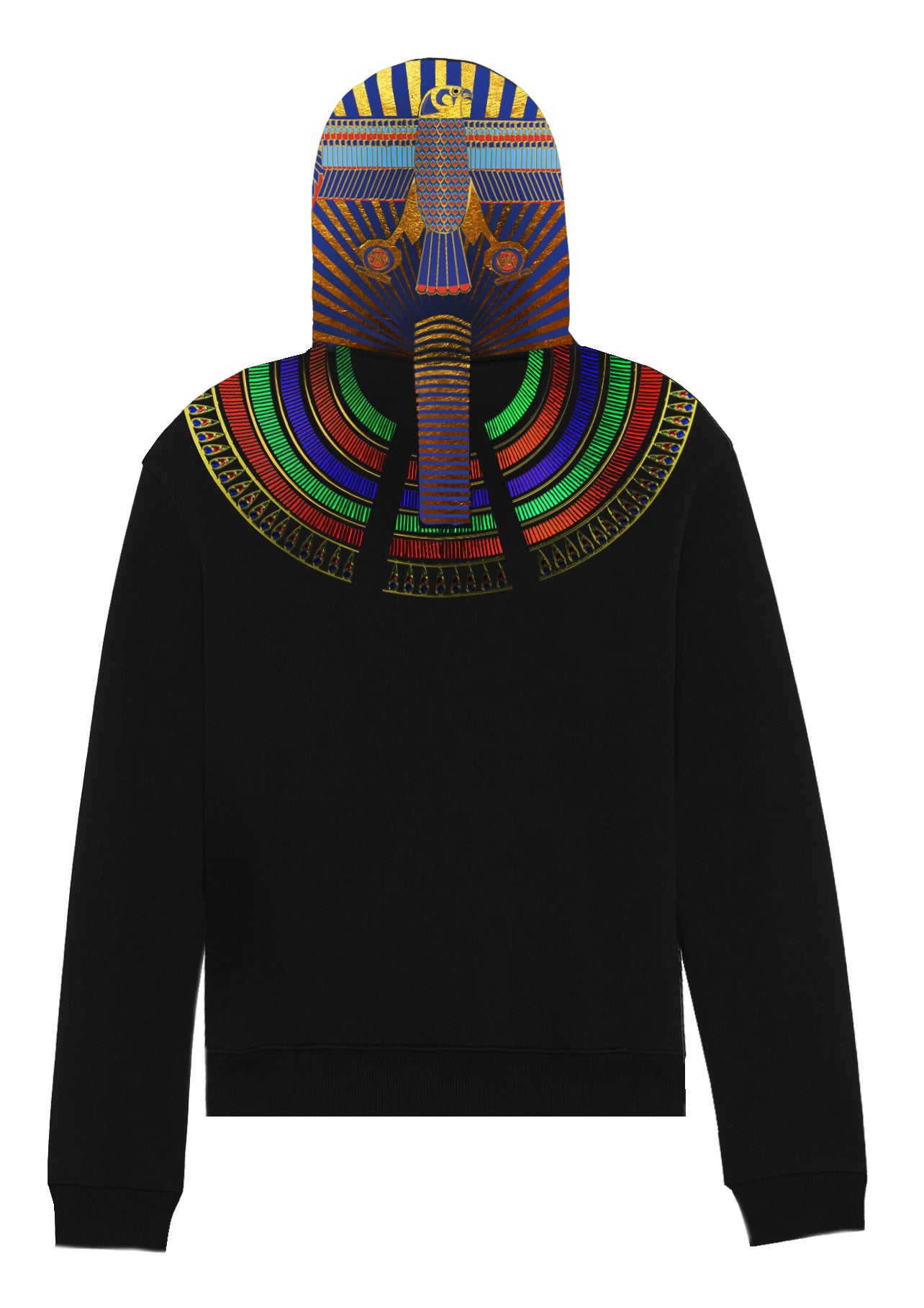 Multicolor Falcon Nemes Collar Hoodie ramomar ny