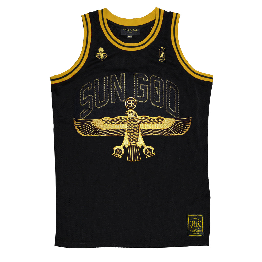 Sun God Black & Gold Jersey