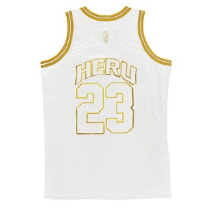 Sun God White & Gold Jersey