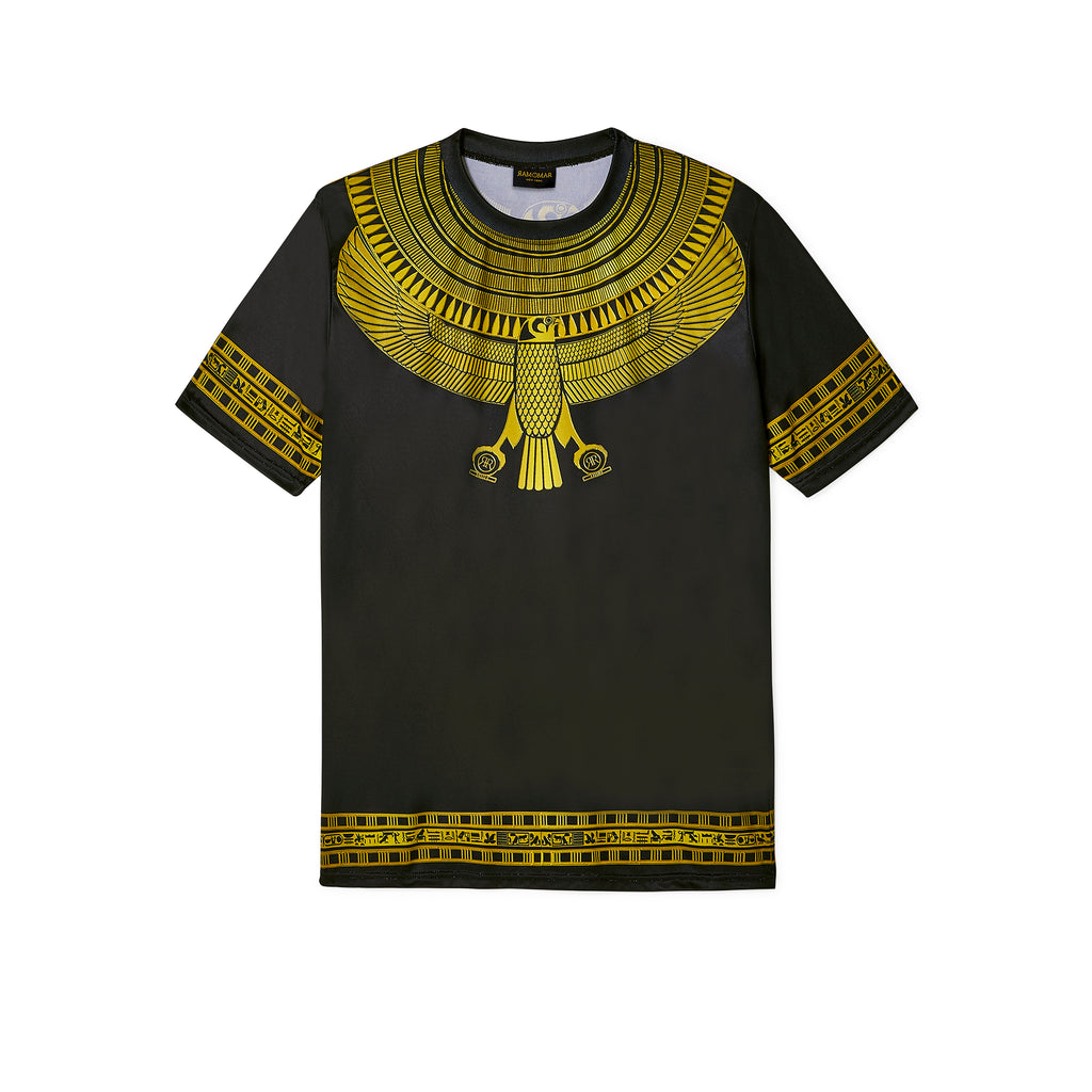 Golden Horus Collar T-Shirt